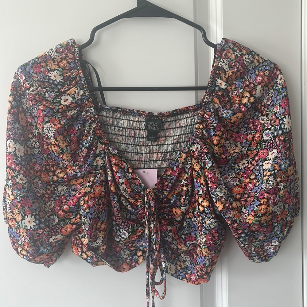 NEW WITH TAGS floral blouse